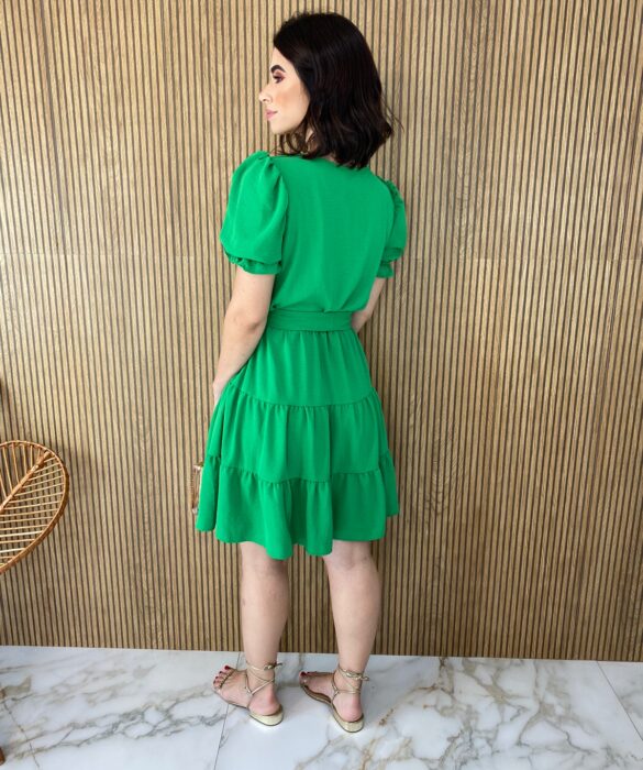 fernandaramosstore com br vestido curto sem bojo com botoes falso e amarracao verde bandeira 5