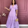 fernandaramosstore com br vestido longo sem bojo com relevo e botoes lilas copia