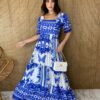 fernandaramosstore com br vestido longo sem bojo estampa borboleta azul fundo off white