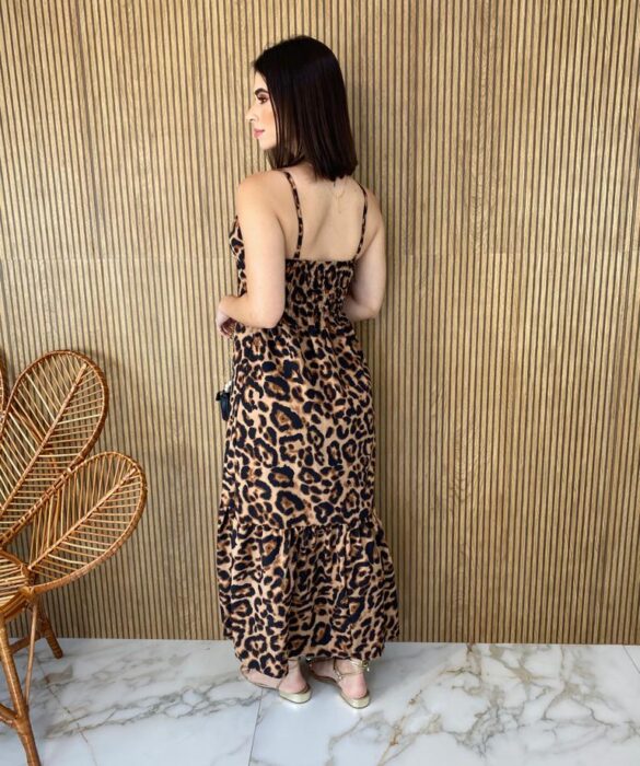 fernandaramosstore com br vestido midi com bojo alca regulavel com botoes animal print 3