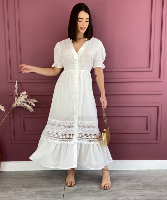 fernandaramosstore com br vestido midi com detalhe em guipir sem bojo com lastex e botoes branco 2