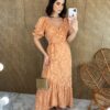 fernandaramosstore com br vestido midi transpassado nude com elastico na manga