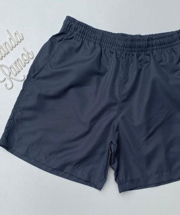 Bermuda Masculina Tactel Boxer Essencial Cinza 0036 Fernanda Ramos Store