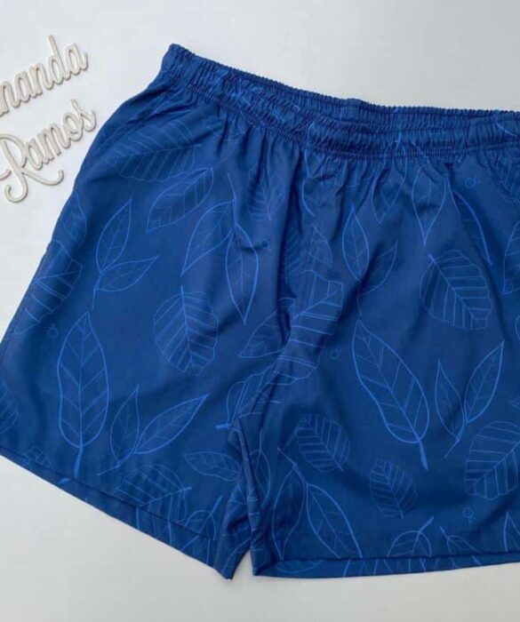 Bermuda Masculina Tactel Boxer Estampado Ogochi 9039 Fernanda Ramos Store