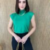 fernandaramosstore com br blusa feminina malha detalhe na manga e gola verde 3