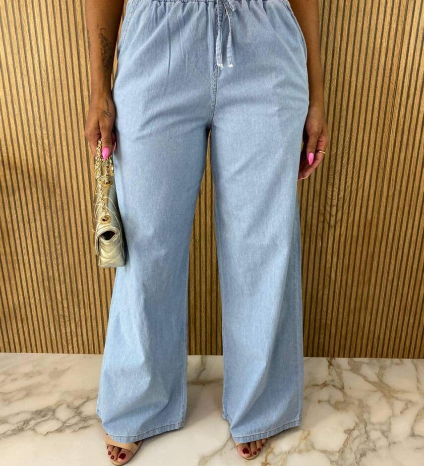 fernandaramosstore com br calca jeans feminina pantalona com elastico claro 1