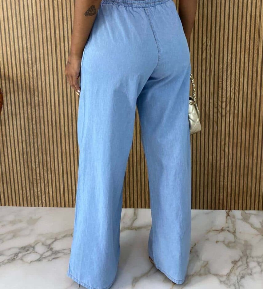 fernandaramosstore com br calca jeans feminina pantalona com elastico claro 2