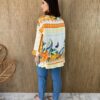 Conjunto Kimono com Cropped sem Bojo Estampado - Fernanda Ramos Store