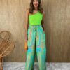 Cropped Feminino com Bojo Mula Manca Verde fernanda ramos store