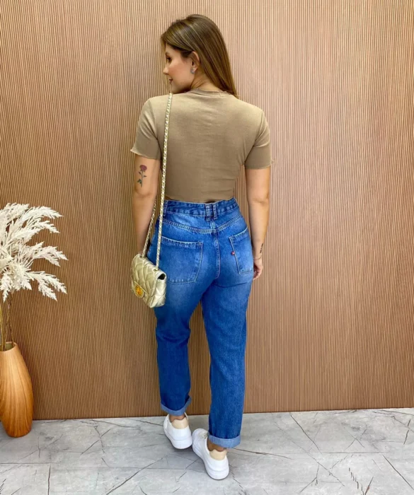 Cropped Feminino Canelado Ribana Terra - Fernanda Ramos Store