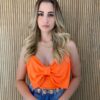 fernandaramosstore com br cropped feminino com bojo detalhe em laco laranja