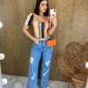 fernandaramosstore com br cropped feminino com bojo estampado azul e laranja 2