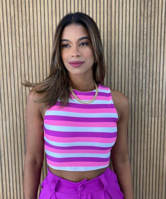 fernandaramosstore com br cropped feminino com bojo listrado pink fucsia e branco 1