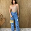 Cropped Feminino com Bojo Tomara que Caia Bege - Fernanda Ramos Store