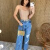 Cropped Feminino com Bojo Tomara que Caia Bege - Fernanda Ramos Store