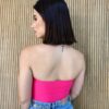 Cropped Feminino com Bojo Tomara que Caia Pink - Fernanda Ramos Store