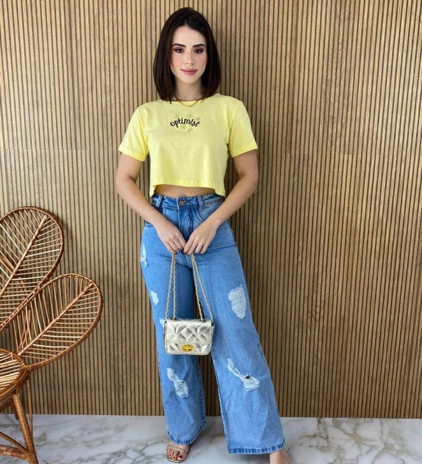 fernandaramosstore com br cropped feminino manga curta optimist amarelo 1