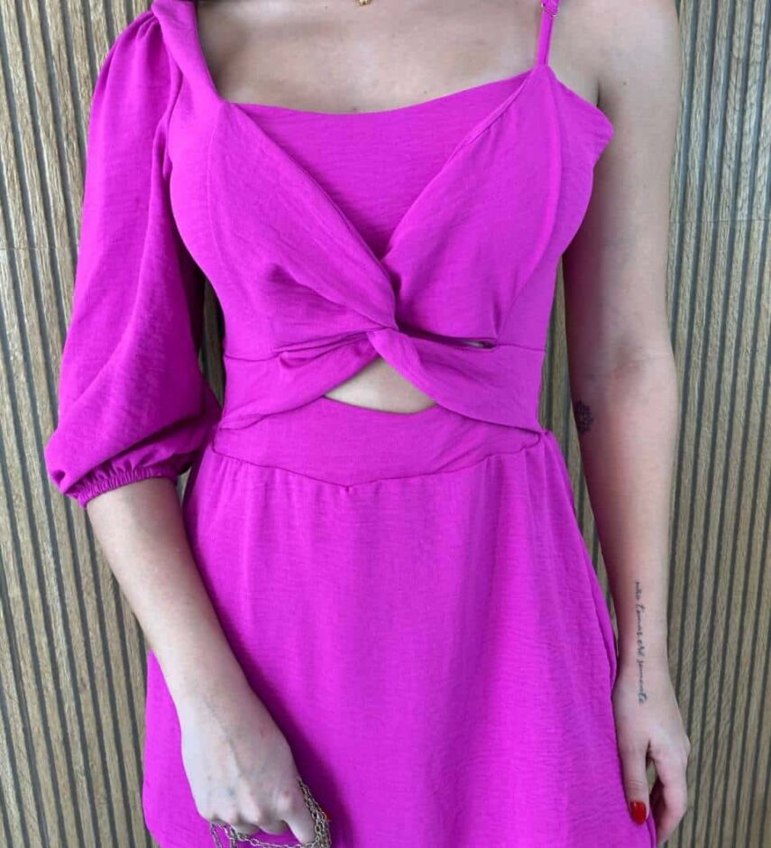fernandaramosstore com br macaquinho feminino com bojo e amarracao fucsia 5