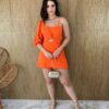 fernandaramosstore com br macaquinho feminino com bojo e amarracao laranja 1