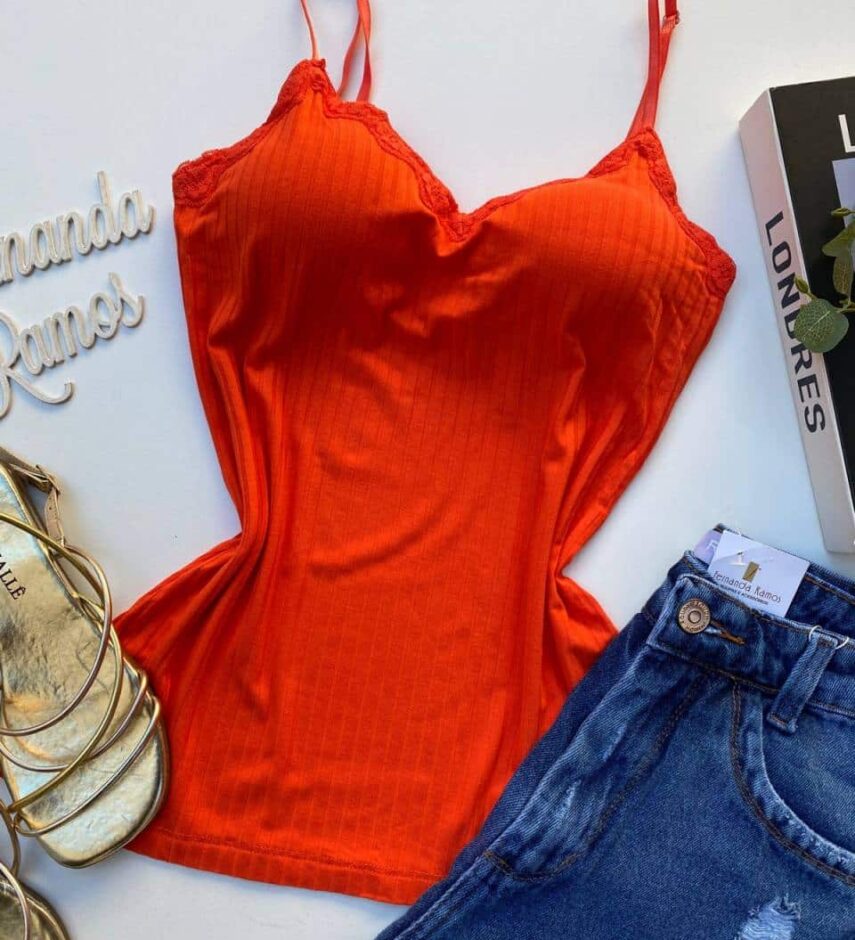 fernandaramosstore com br regata feminina com bojo e alca regulavel laranja 1
