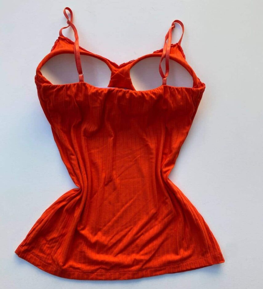 fernandaramosstore com br regata feminina com bojo e alca regulavel laranja 2