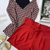 fernandaramosstore com br regata feminina estampada vinho preta e salmao 1