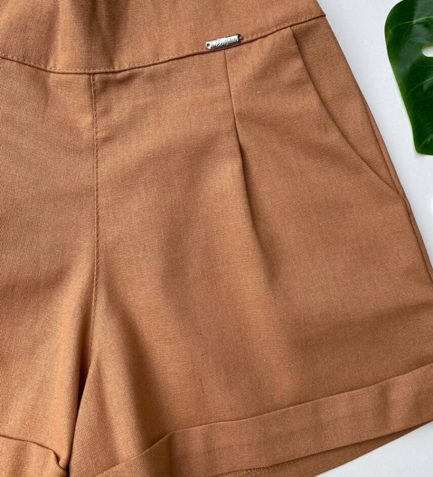 fernandaramosstore com br short feminino viscolinho caramelo 1