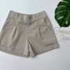 Short Feminino Viscolinho Cru Fernanda Ramos Store