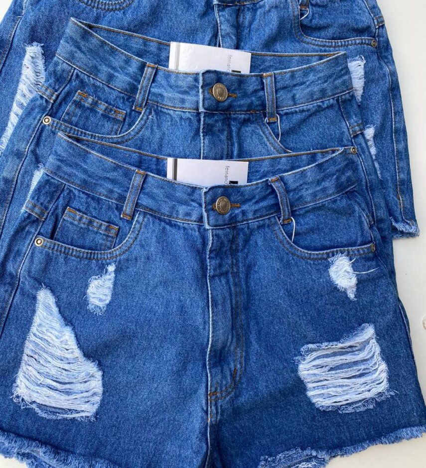 Short Jeans Feminino Hot Iara - Fernanda Ramos Store