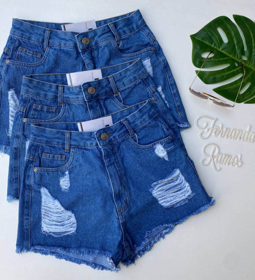 Short Jeans Feminino Hot Iara - Fernanda Ramos Store