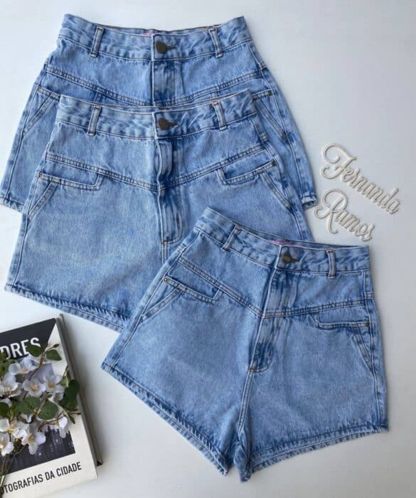 Short Jeans Feminino Hot Carla Fernanda Ramos Store