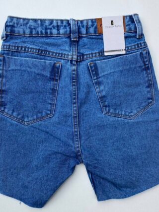 Short Jeans Feminino Pedal Destroyed - Fernanda Ramos Store