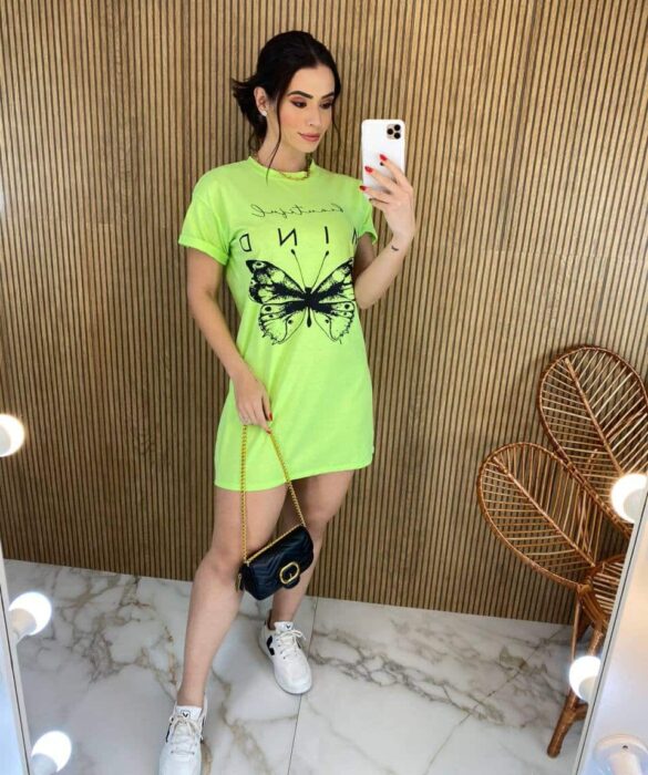 fernandaramosstore com br vestido camisetao curto borboleta beautiful mind verde neon 1