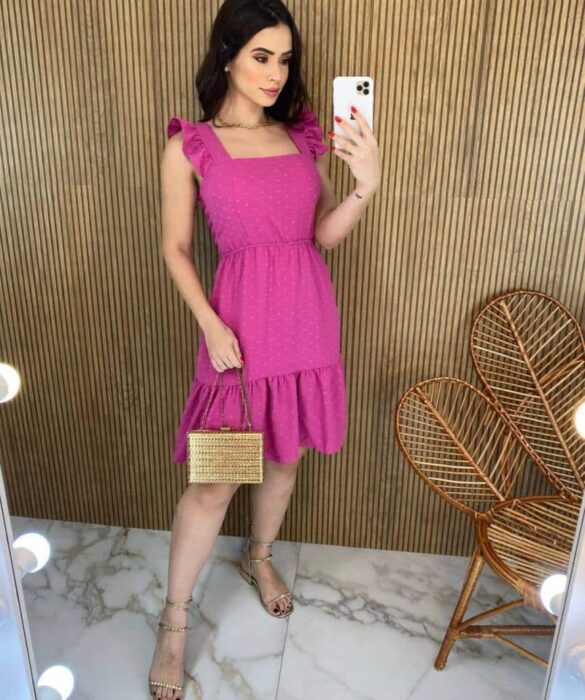 fernandaramosstore com br vestido curto com bojo pipoquinha fucsia 1