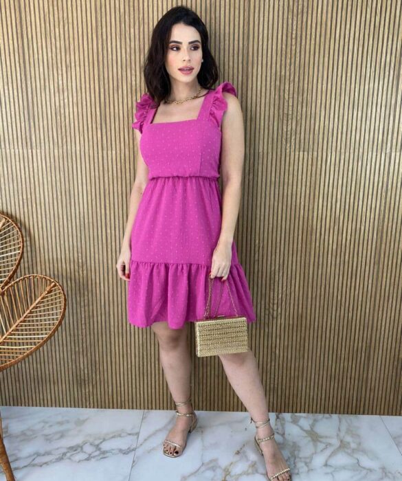 fernandaramosstore com br vestido curto com bojo pipoquinha fucsia 5