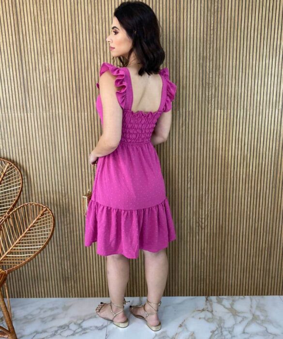 fernandaramosstore com br vestido curto com bojo pipoquinha fucsia 6