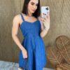 fernandaramosstore com br vestido curto jeans lastex nas alcas e atras 2