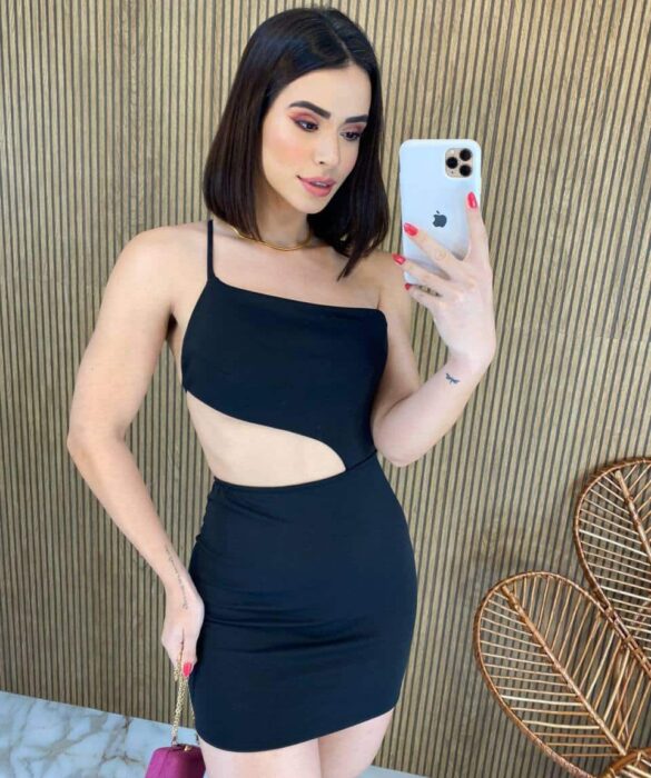 fernandaramosstore com br vestido curto sem bojo nula manga com abertura preto