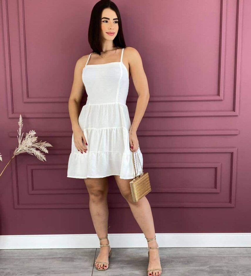fernandaramosstore com br vestido feminino curto alca regulavel sandy branco 1