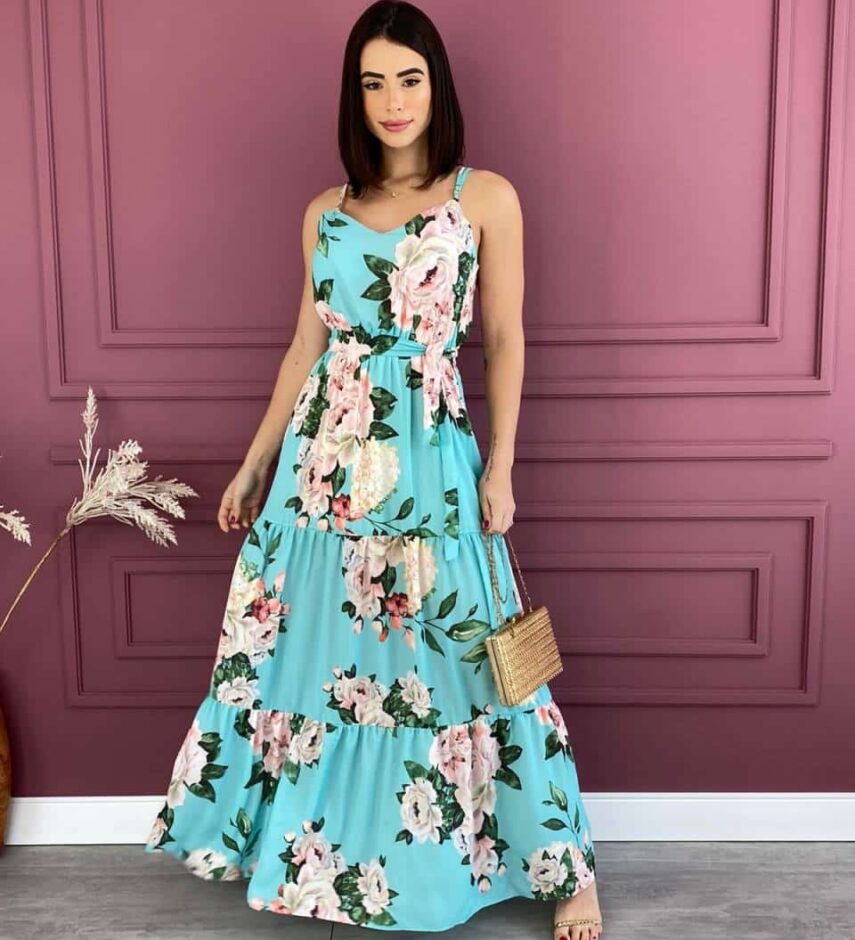 fernandaramosstore com br vestido feminino longo com bojo e faixa estampa flores 1