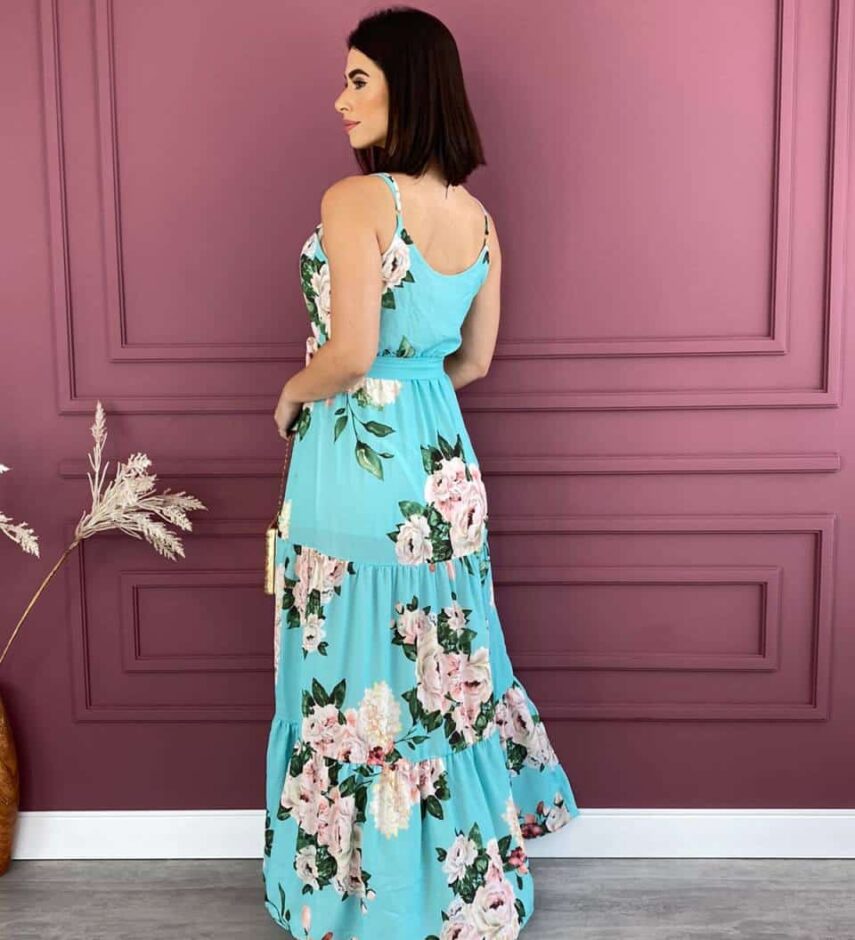 fernandaramosstore com br vestido feminino longo com bojo e faixa estampa flores 2