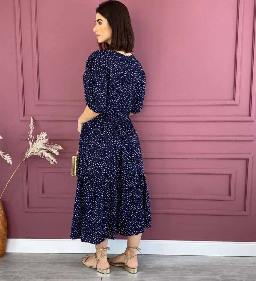 fernandaramosstore com br vestido feminino midi sem bojo poa azul marinho 1