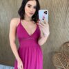 fernandaramosstore com br vestido longo com bojo detalhe em guippir e lastex fucsia 1