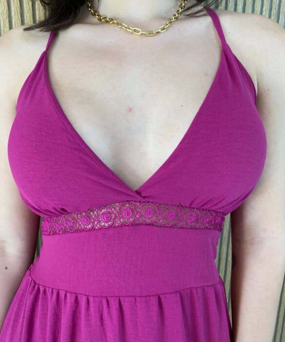 fernandaramosstore com br vestido longo com bojo detalhe em guippir e lastex fucsia 3