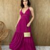 fernandaramosstore com br vestido longo com bojo detalhe em guippir e lastex fucsia 4