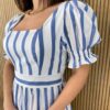 fernandaramosstore com br vestido longo sem bojo manga bufante branco e azul 3