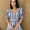 fernandaramosstore com br vestido longo sem bojo manga bufante branco e azul marinho 1