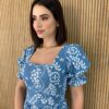 fernandaramosstore com br vestido longo sem bojo manga bufante com detalhe azul 3