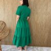 fernandaramosstore com br vestido midi sem bojo com amarracao e botoes verde 4