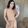 fernandaramosstore com br vestido midi sem bojo detalhe bordado e lastex nude 1